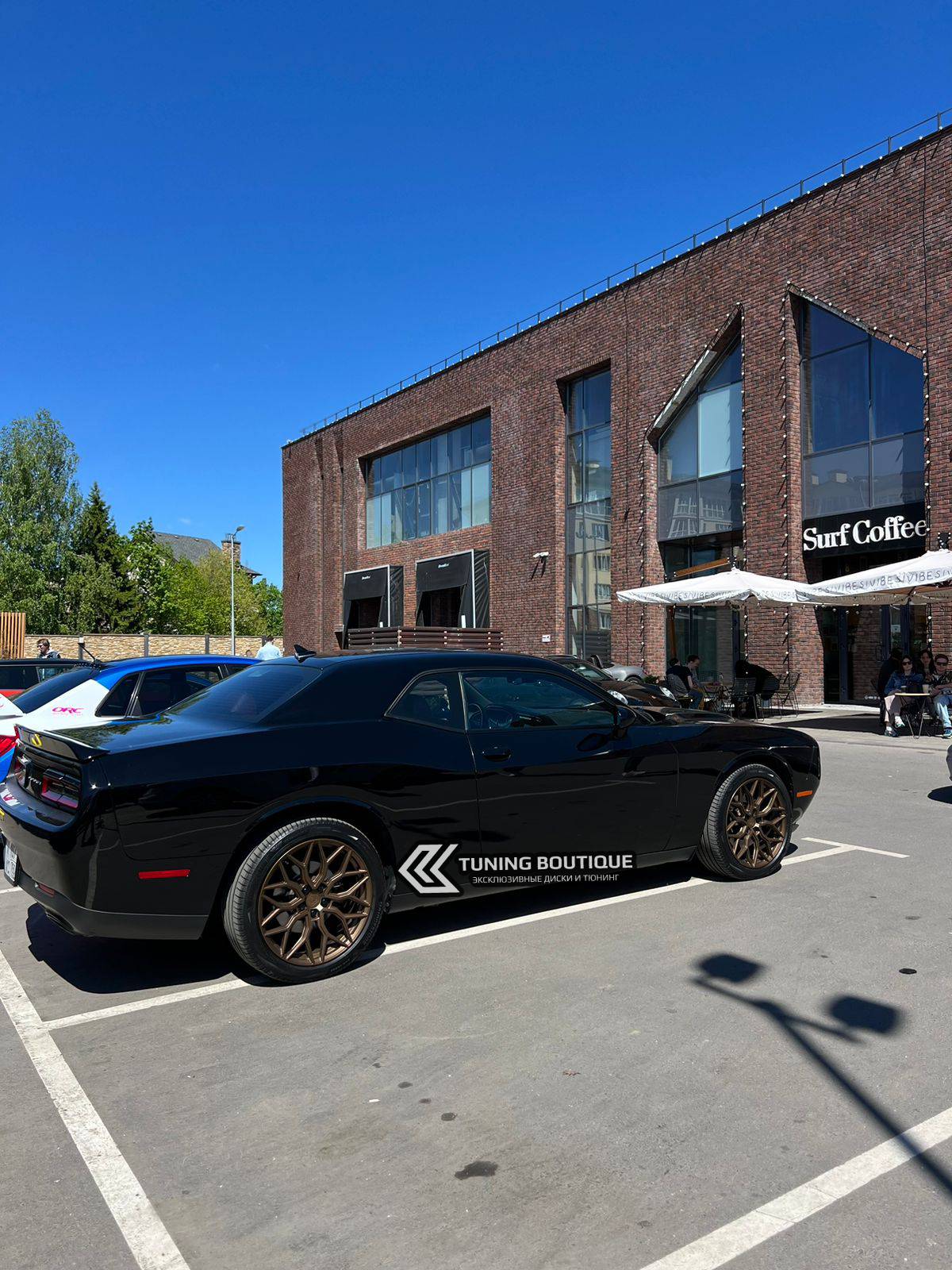 Dodge Challenger 3.6 AT AWD GT на 20" кованых дисках нашего производства  фото 2
